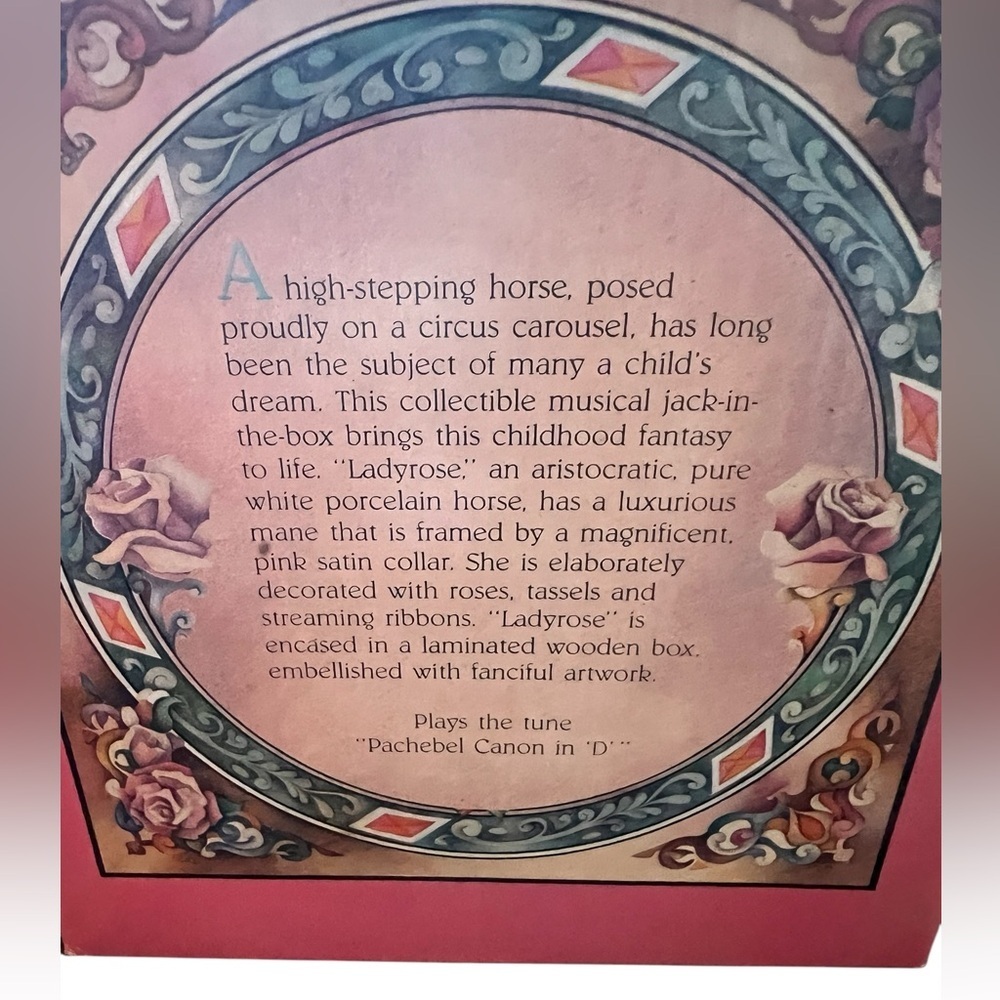 Carousel Horse Musical Jack-in-the-Box - Picture 2 of 13